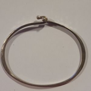 James avery hammered hook-on  bracelet